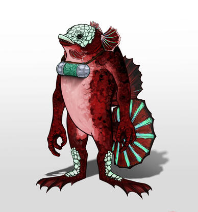 Fullbody with full color, $90